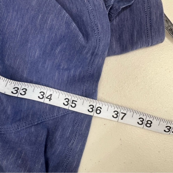 Toad&Co Organic Cotton Blend Blue Dress Size XS - Picture 10 of 11